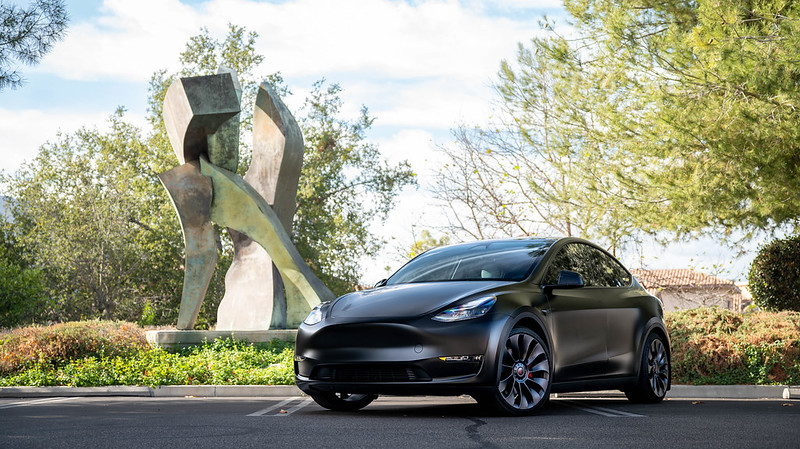 Tesla Matte PPF