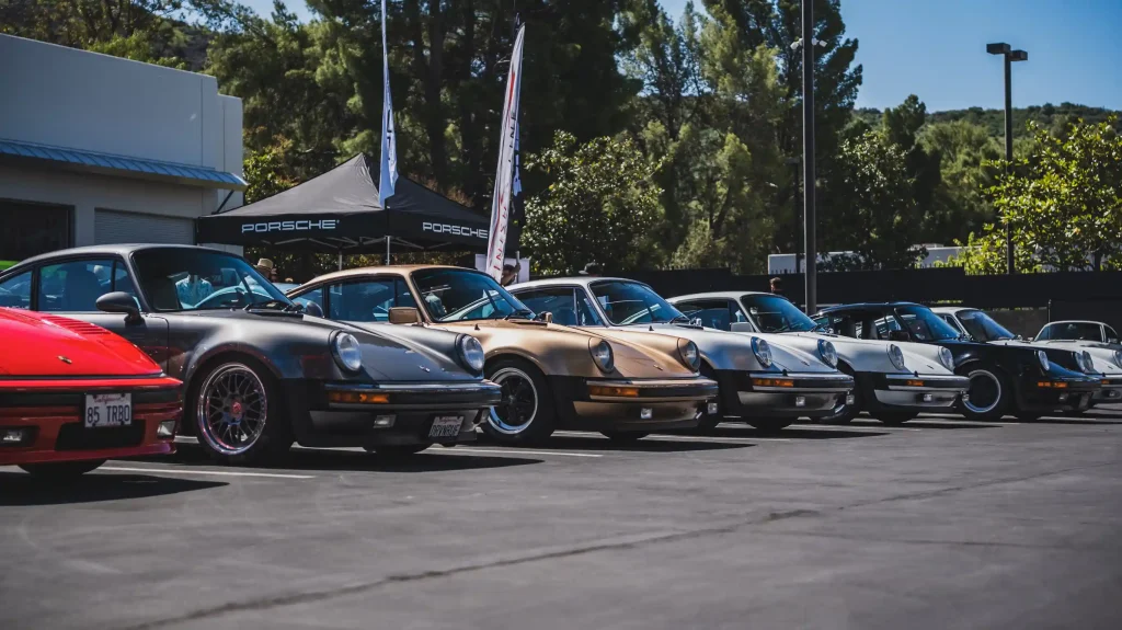 7th Annual Porsche Fest At Finish Line Auto Club In westlake village