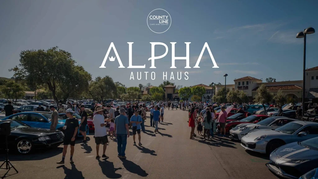 Count Line Cars And Coffee